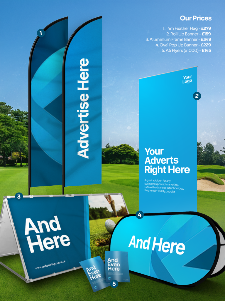 golf event branding
