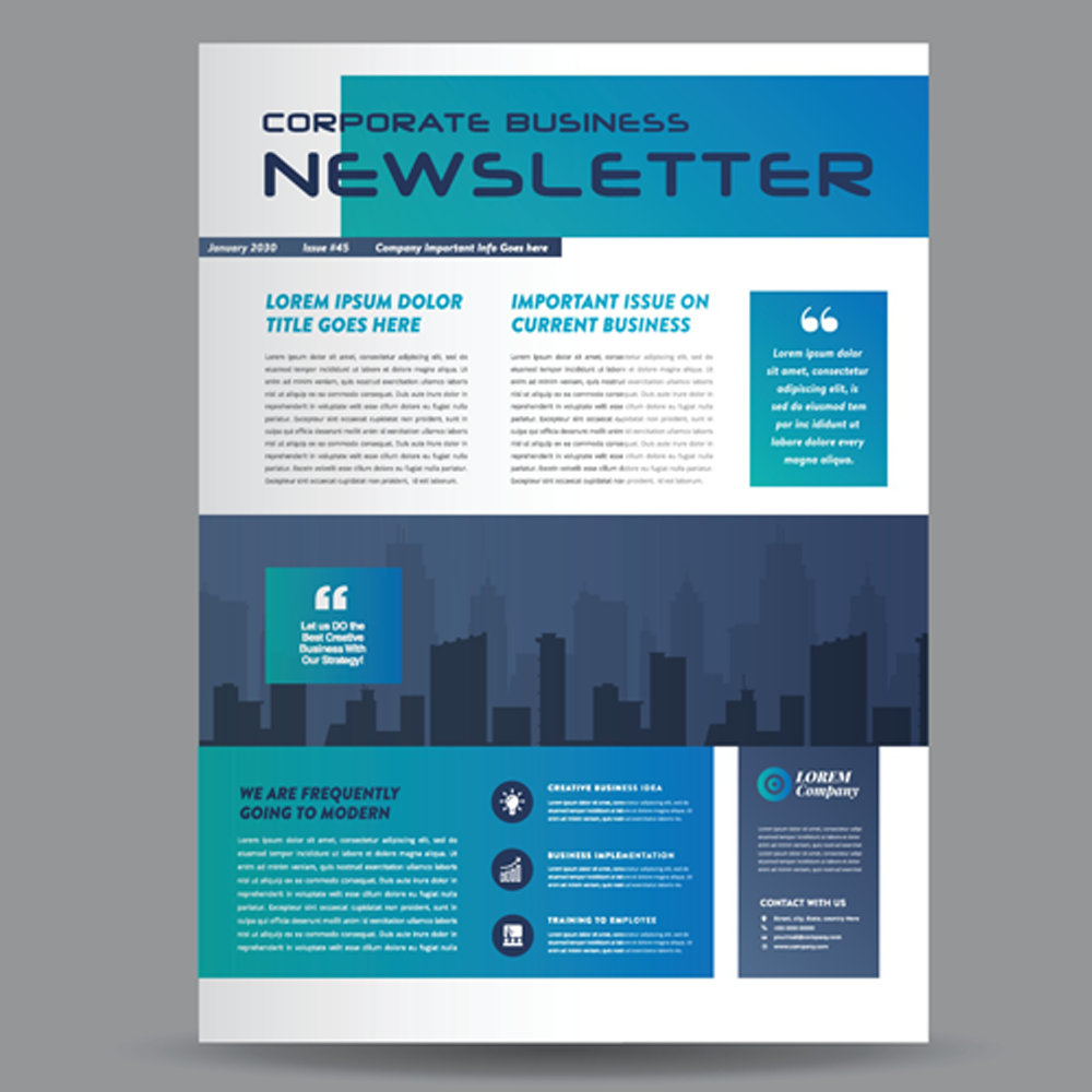 Home newsletters icon